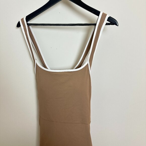 Recess Pickleball x Zella The Grace Court Dress in Tan Portabella Size X-Large - Picture 4 of 9